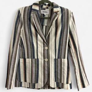 BB Dakota Striped Blazer Jacket